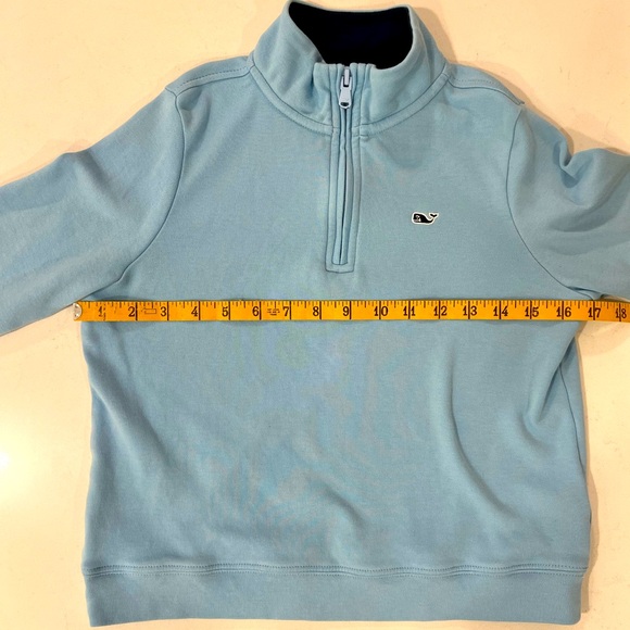 Vineyard Vines Boys Saltwater Quarter-Zip
size 7 Jake Blue EUC - Picture 5 of 8